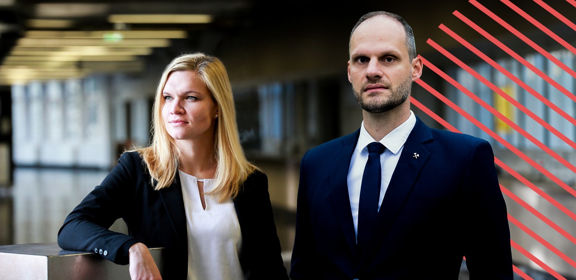 Unsere Interviewpartner Susanne Feiel und Manuel Woschank von der Montanuniversität Leoben stellen sich vor.